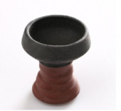 Чаша для кальяна, глиняная,  d=6.7 см 8х6.7 см . микс арт.5131646