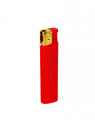 Зажигалка Огниво М6214 RС 5 цветов прорез.(50шт)