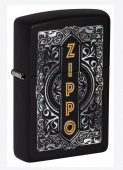 Зажигалка ZIPPO Classic с покрытием Black Matte 49535