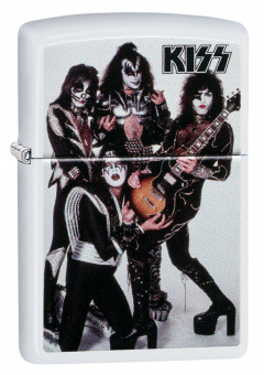 Зажигалка ZIPPO KISS® с покрытием White Matte 49017