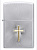 Зажигалка ZIPPO Cross Design с покрытием Satin Chrome 48581