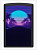 Зажигалка ZIPPO Sunset Black с покрытием Black Light 49809