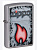 Зажигалка ZIPPO Flame Design с покрытием Street Chrome 49576
