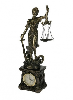 Часы настольные "Греческая богиня " арт.59341