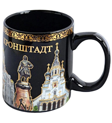 Кружка Кронштадт. Собор. Ночь (00235)