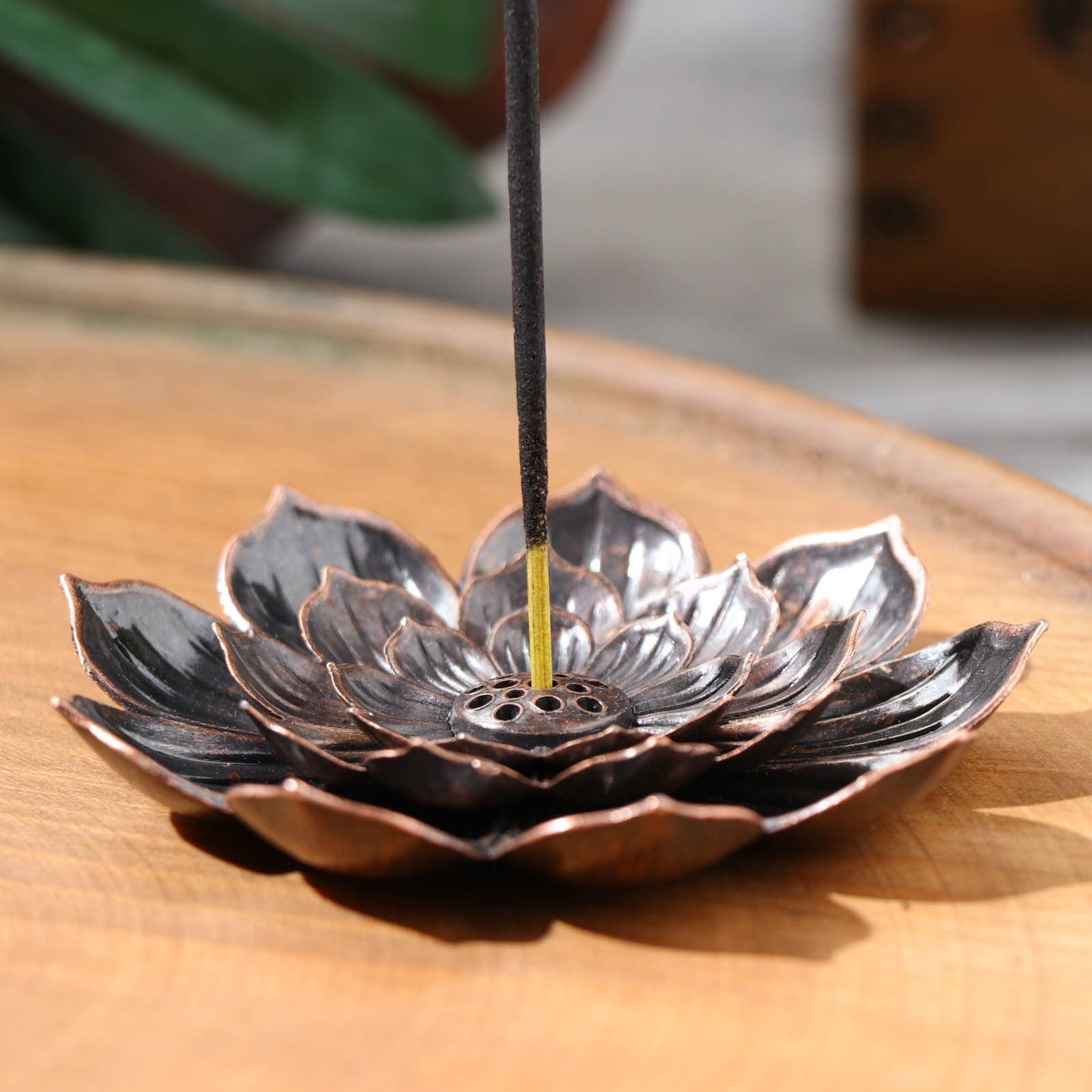 Подставка для благовоний "Лотос", цвет медный, 7625465