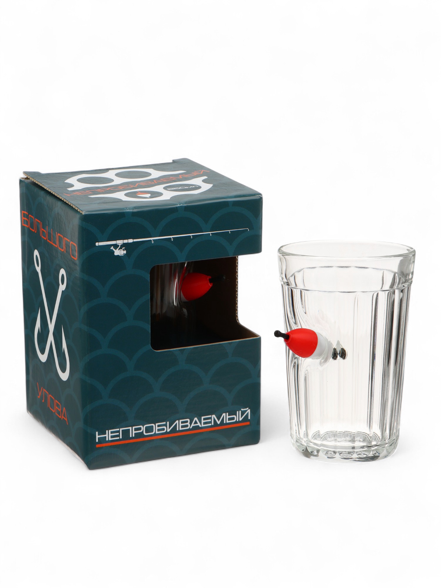 Стакан "Непробиваемый", граненый, с поплавком, 250 мл 6909101