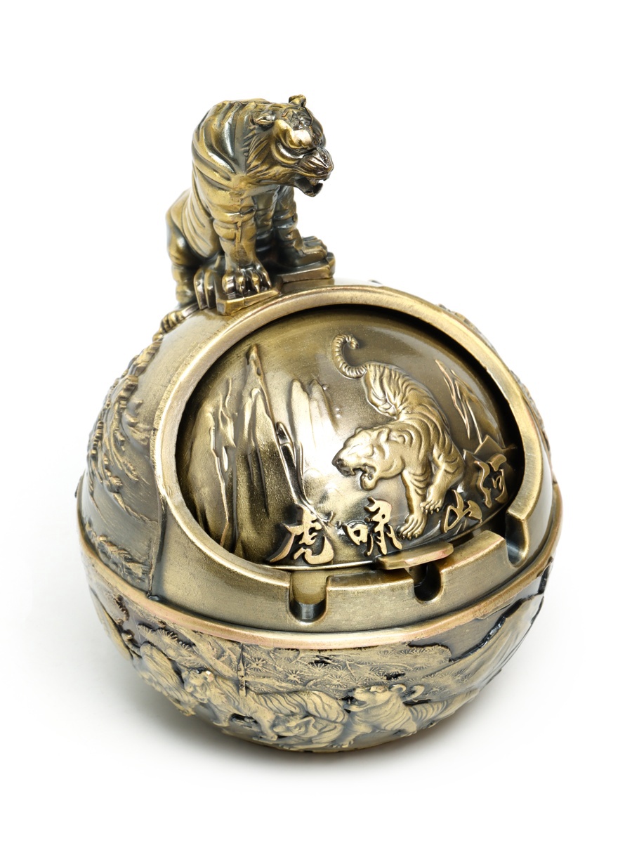 Пепельница для дома "Тигр", для сигарет и стиков, 15 х 10 см   10795811 Пепельница для дома "Тигр", для сигарет и стиков, 15 х 10 см   10795811