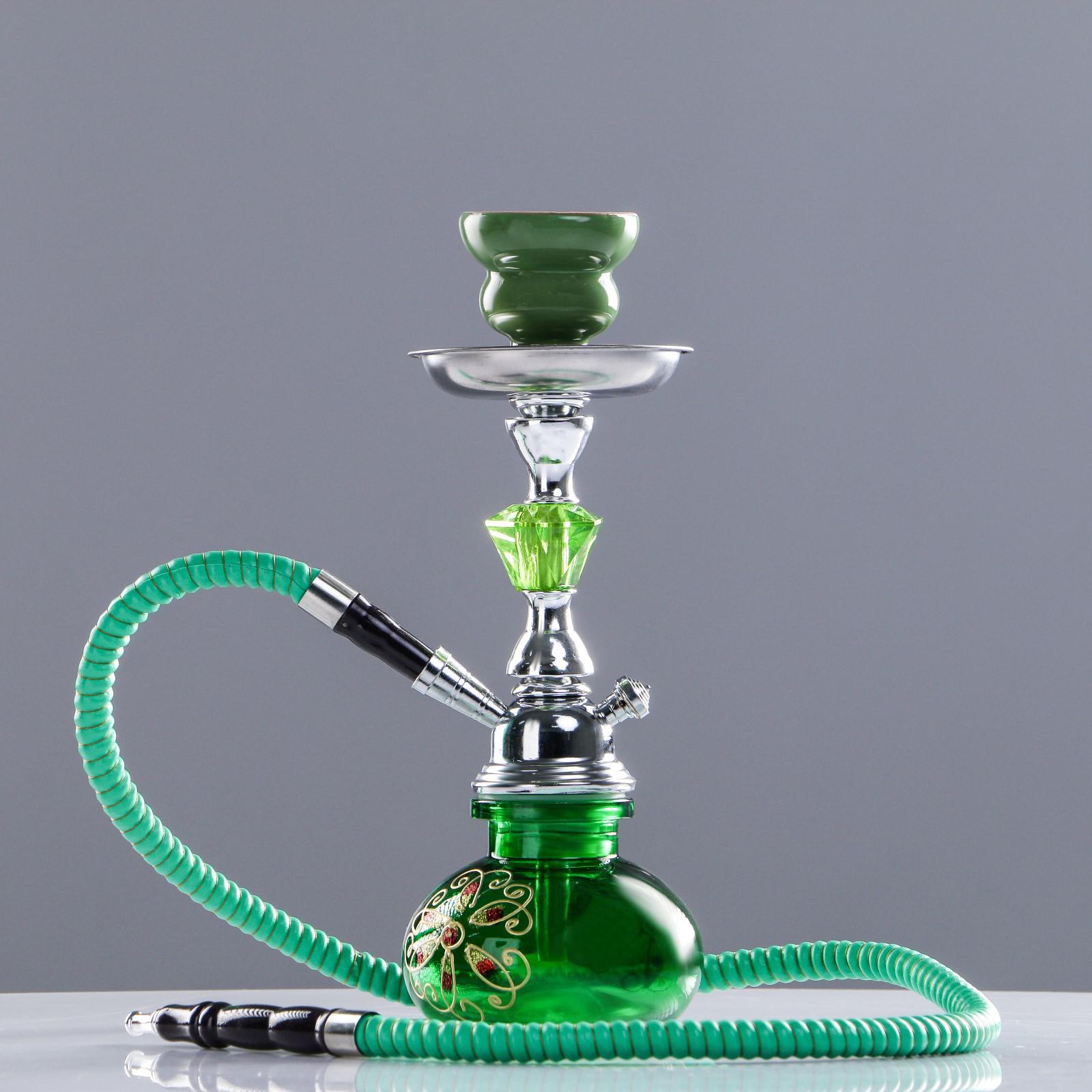 Кальян Flower fields, 26см., зеленый 840873