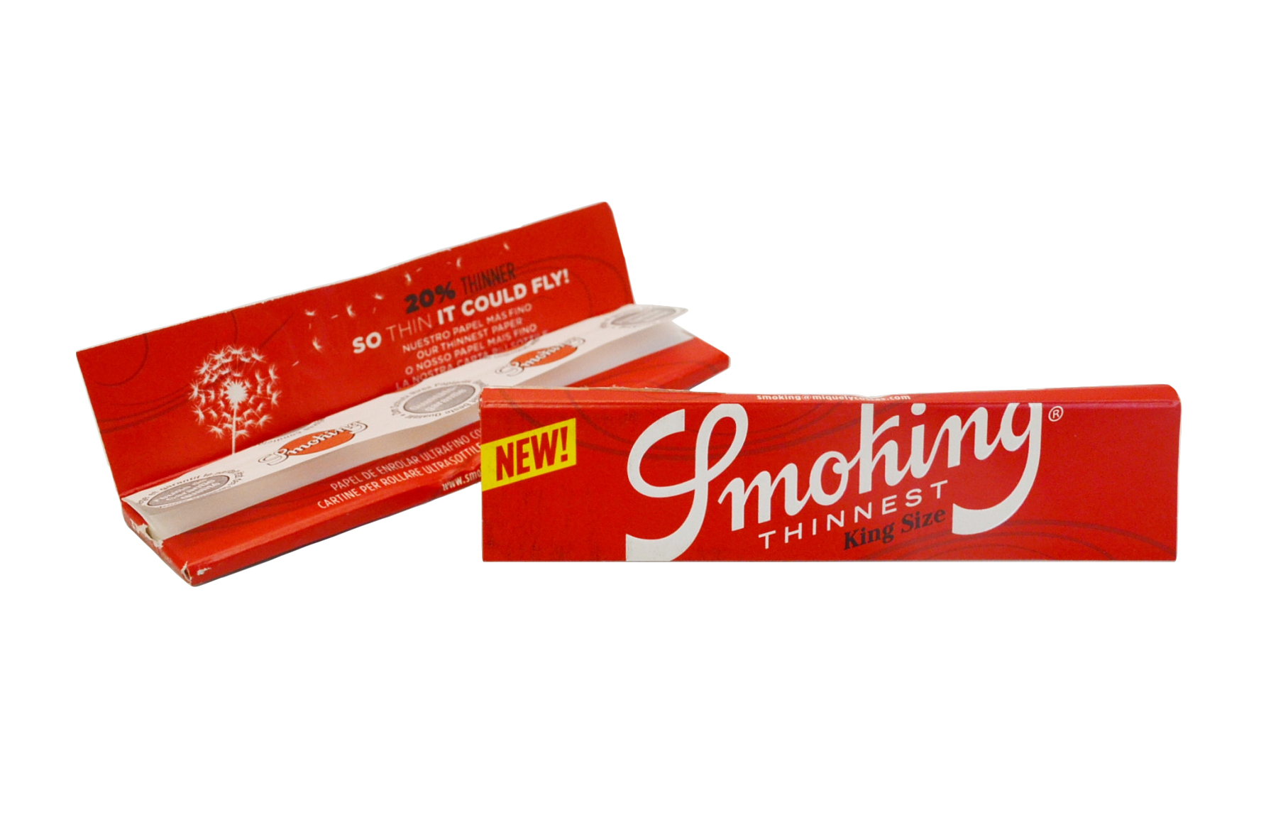 Бумага Smoking Thinnest King Size: купить в СПБ | Табакон