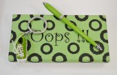 Набор подарочный Oops: ручка+брелок SH-69-28 GREEN
