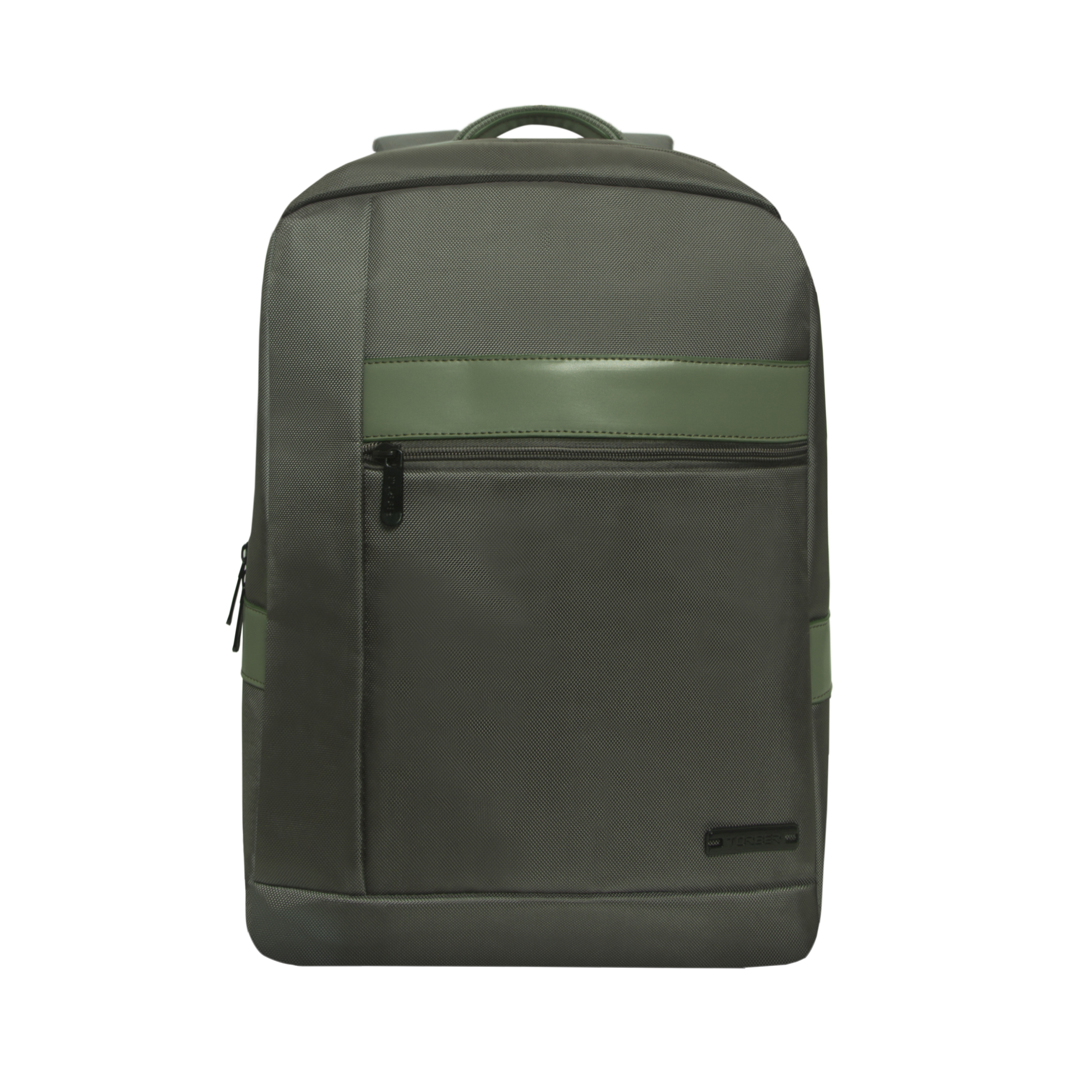 Рюкзак TORBER VECTOR с отд. для ноутбука, серо-зелён., полиэстер 44х30x9,5см
