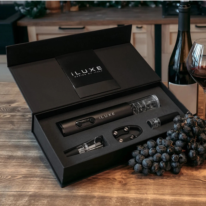 Набор сомелье iLUXE PRESTIGE Jet black