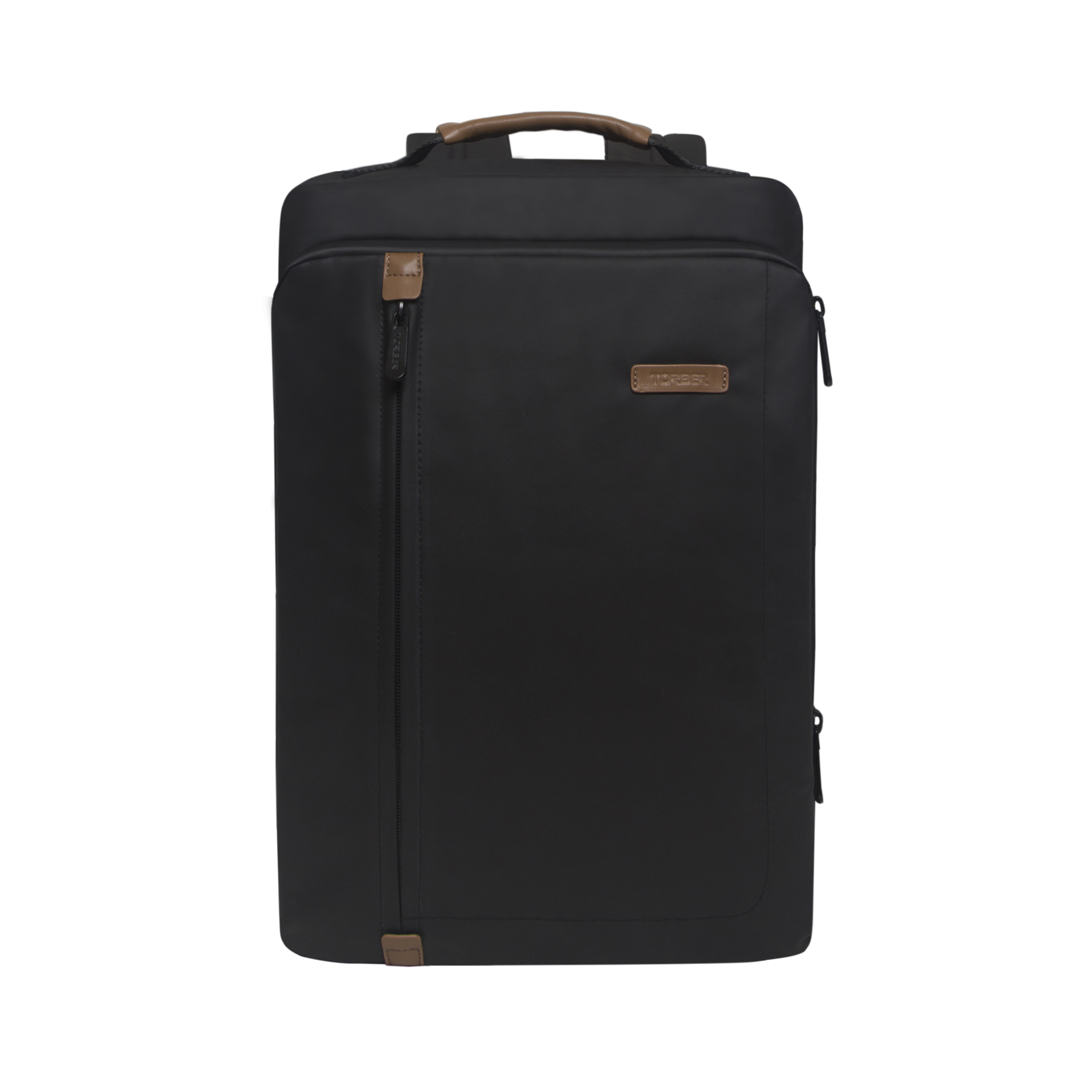 Рюкзак TORBER VECTOR с отд. для ноутбука, черный, нейлон, 42х30x13см