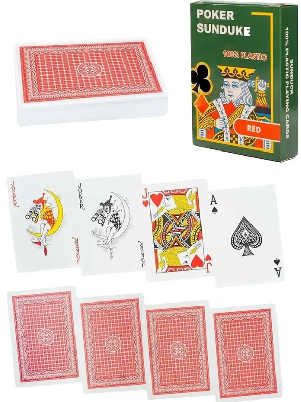 Карты игральные "Poker Sunduke 8009" арт.9009
