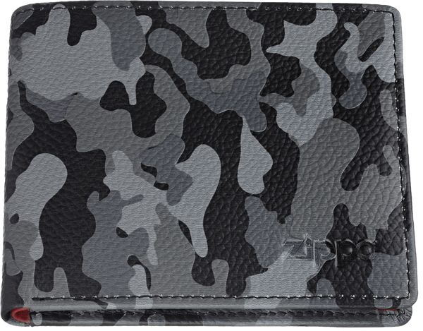 Портмоне Zippo 2006027 серо-черный камуфляж, натур кожа