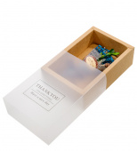 Открытка с букетом из сухоцветов в подарочкой коробке ''Для тебя'' DF-91