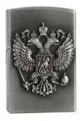 Зажигалка  "Герб России", мужская, кремний, микс, 3.5х5.5 см 539461