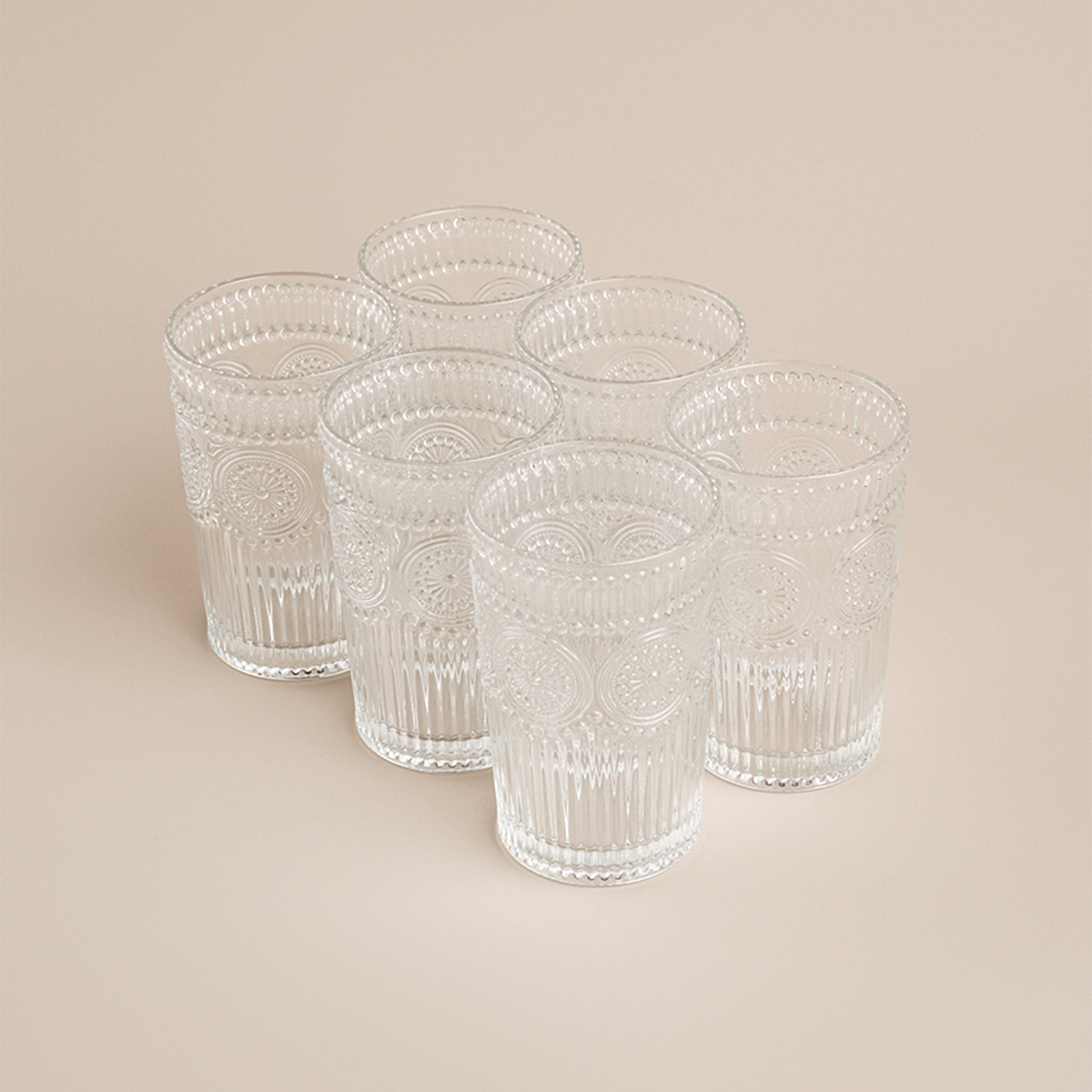 Набор стаканов стеклянный SL Home «Ларго», 400 мл, 8×13 см, цвет прозрачный Набор стаканов стеклянный SL Home «Ларго», 400 мл, 8×13 см, цвет прозрачный