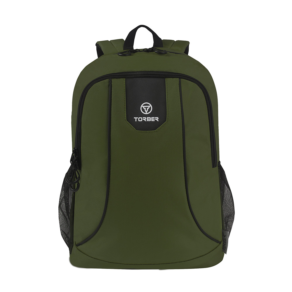 Рюкзак TORBER ROCKIT с отд. для ноутбука, зелен., полиэстер 46х30x13см