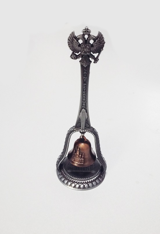 Колокольчик металл Герб Спас [BE1-00001]