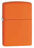 Зажигалка ZIPPO 231 ORANGE MATTE