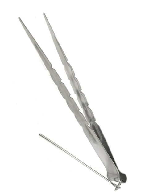 Щипцы для кальяна Giant 22см., металл J-2