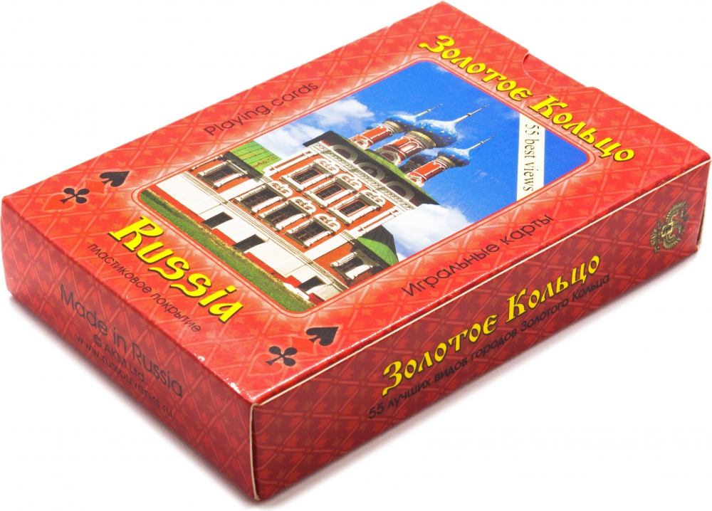Карты игральные "Золотое Кольцо" арт.. 9000