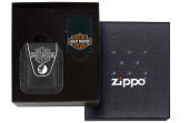 Зажигалка ZIPPO 218 Harley Davidson в наборе с чехлом Zippo