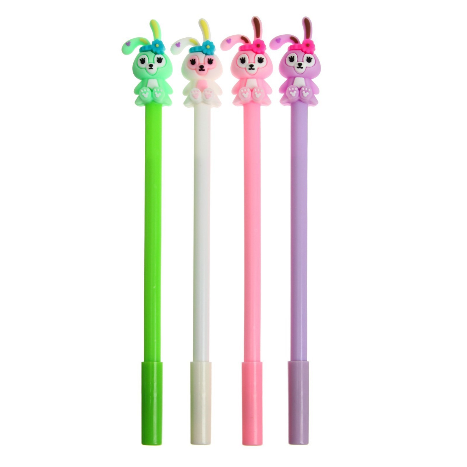 Ручка гелевая-прикол "Зайка", микс 7523930