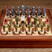 Шахматы сувенирные "Победные" (доска 36х36х6 см, h=8 см, h=6,3 см)   4603587