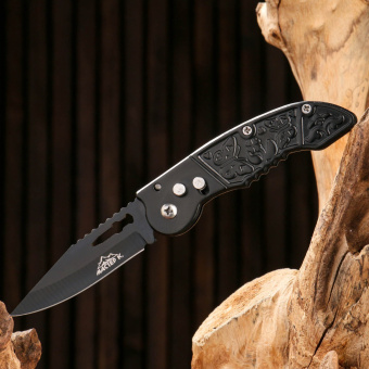 Нож складной "Пиранья" 16см, клинок 68мм/1,2мм 7187178