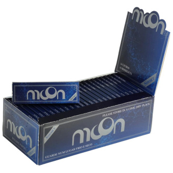 Бумага сигаретная Moon Кинг Сайз Блэк Бличед Райс 14 г/м 32л (50)