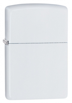 Зажигалка ZIPPO 214 REGULAR WHITE MATTE