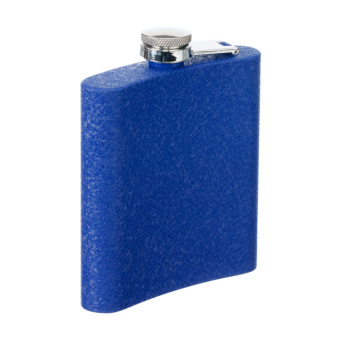 Фляга S.Quire 0,18 л, Black Ice, сталь, синяя PD612-6