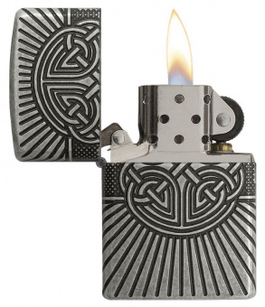 Зажигалка ZIPPO 29667 Armor® Armor Celtic Cross Design