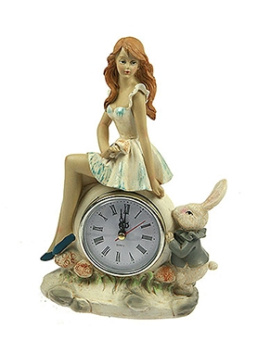 Часы "Алиса в стране чудес" 14*7*21 арт.27641