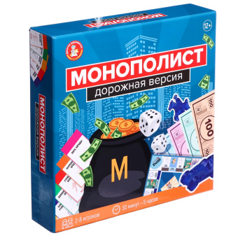 Игра настольная «Монополист. Дорожная версия», 10327383