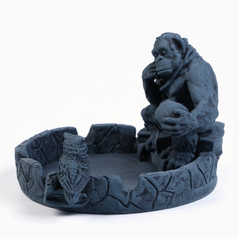 Пепельница "Бедный Йорик", черный 10348096 Пепельница "Бедный Йорик", черный 10348096