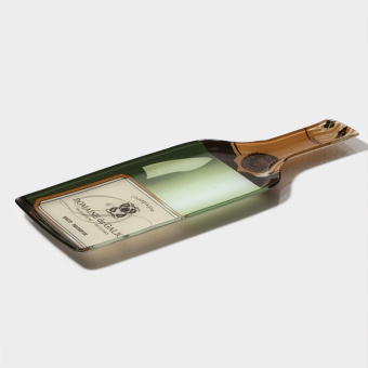 Блюдо сервировочное Доляна «Игристое»,  стеклянное 3941244