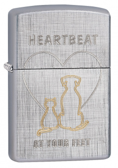 Зажигалка ZIPPO 29258 CAT AND DOG