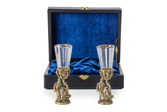 Лафитник "Нефтяник" 2 персоны арт 70.26.006