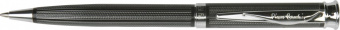 Ручка PC1001BP-03 шариковая цвет: чёрный и серебристый