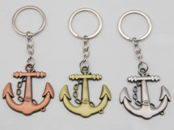 Брелок Якорь с цепью в ассортименте [КЕ9-90012]