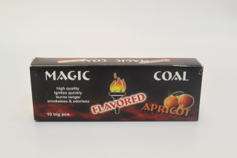Уголь для кальяна Magic Coal Абрикос (120гр.)