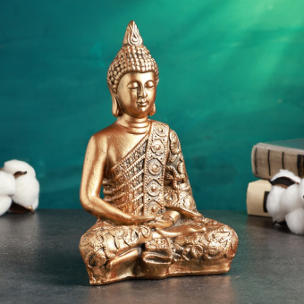 Фигура "Будда малый" бронза 24х16х10см 3691437 Фигура "Будда малый" бронза 24х16х10см 3691437