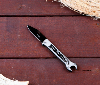 Нож перочинный складной "Гаечный ключ" 15см, клинок 60мм/1мм 4411911