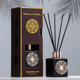 Диффузор ароматический "Sandal wood and lime ", сандаловое дерево и лайм, 150 мл 9485066