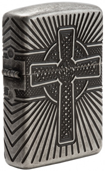 Зажигалка ZIPPO 29667 Armor® Armor Celtic Cross Design