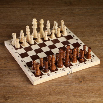 Шахматные фигуры дерево, пакет 536157